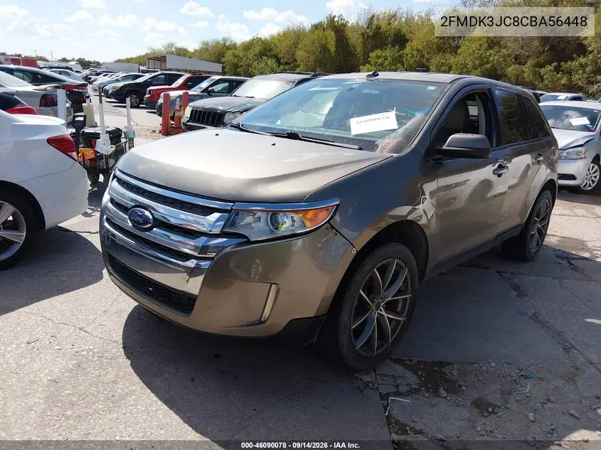 2012 FORD EDGE VIN 2FMDK3JC8CBA56448 — фото 2