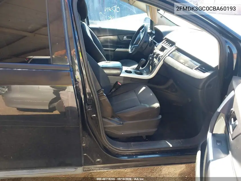2012 FORD EDGE VIN 2FMDK3GC0CBA60193 — фото 5
