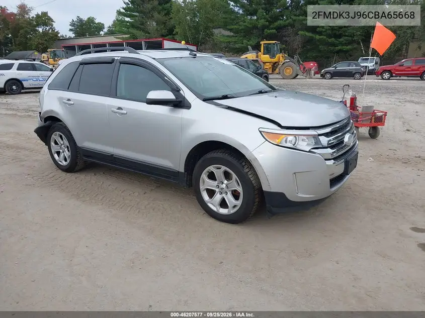 FORD EDGE 2012, VIN 2FMDK3J96CBA65668