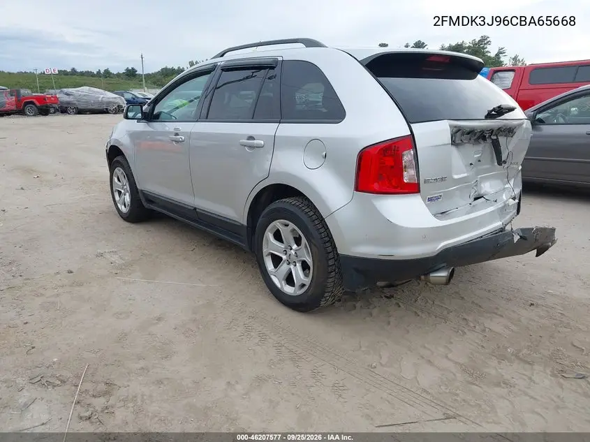 2012 FORD EDGE VIN 2FMDK3J96CBA65668 — фото 3