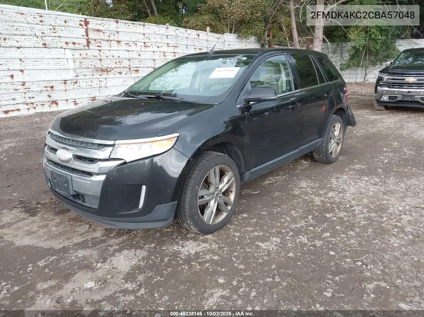 2012 FORD EDGE VIN 2FMDK4KC2CBA57048 — фото 2