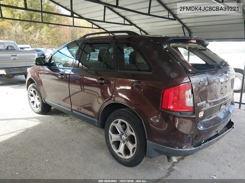 2012 FORD EDGE VIN 2FMDK4JC8CBA39221 — фото 3
