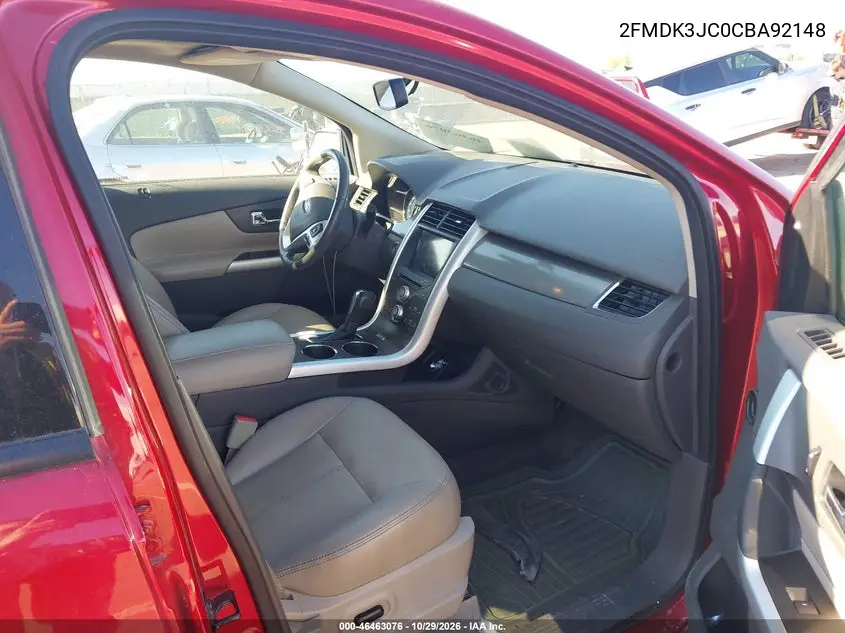 2012 FORD EDGE VIN 2FMDK3JC0CBA92148 — фото 5