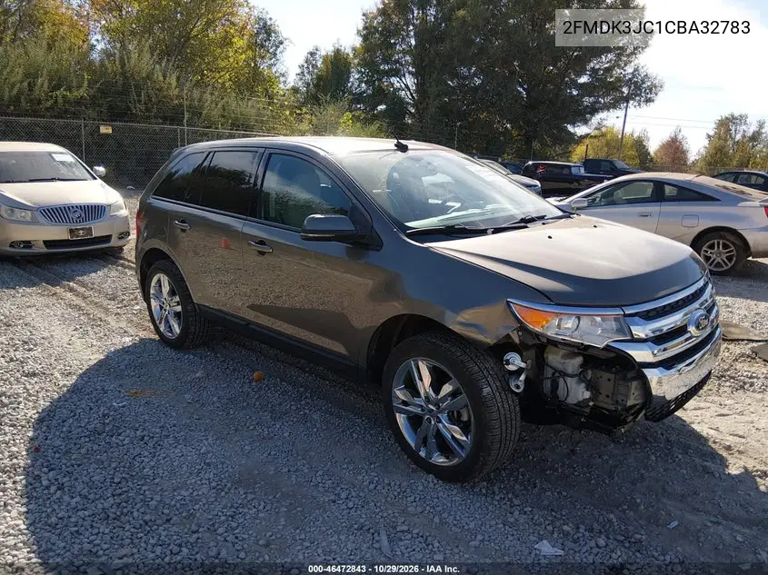 FORD EDGE 2012, VIN 2FMDK3JC1CBA32783