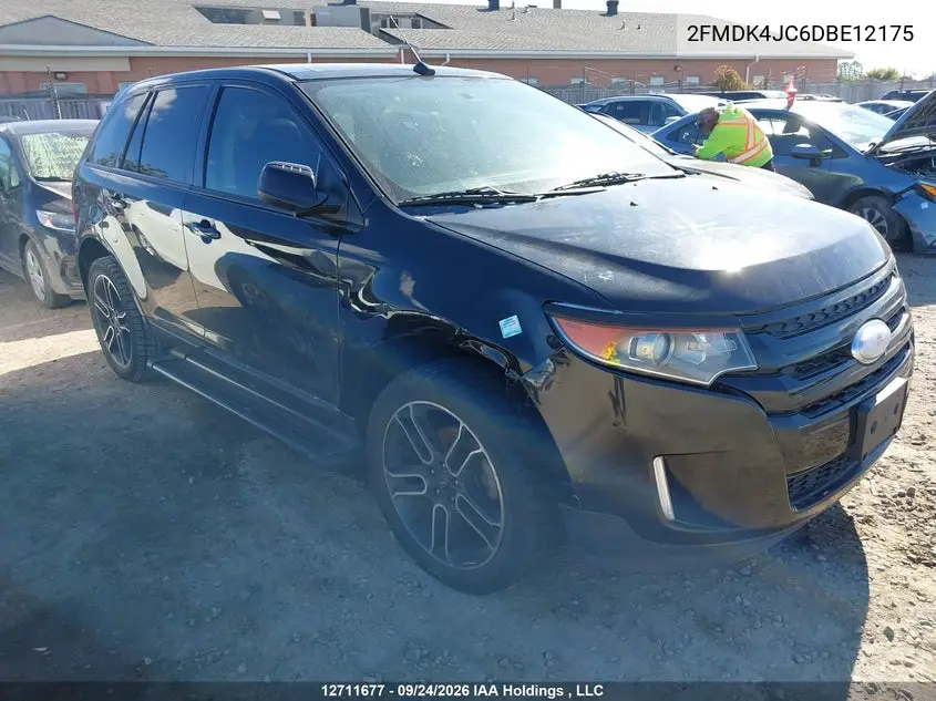 FORD EDGE 2013, VIN 2FMDK4JC6DBE12175
