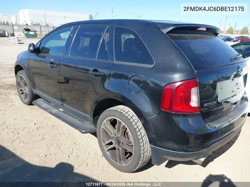 2013 FORD EDGE VIN 2FMDK4JC6DBE12175 — фото 3