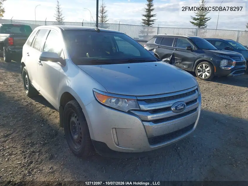 FORD EDGE 2013, VIN 2FMDK4KC5DBA78297