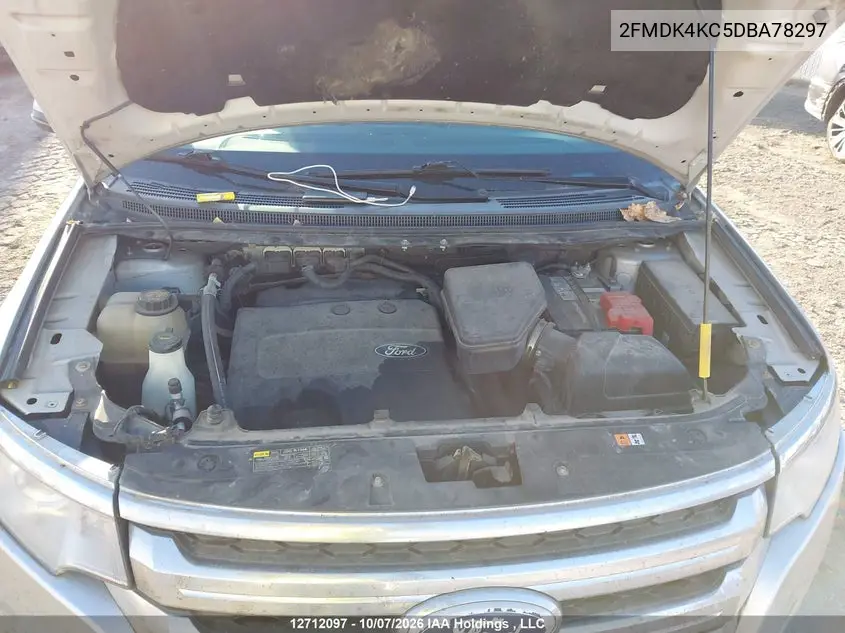 2013 FORD EDGE VIN 2FMDK4KC5DBA78297 — фото 10