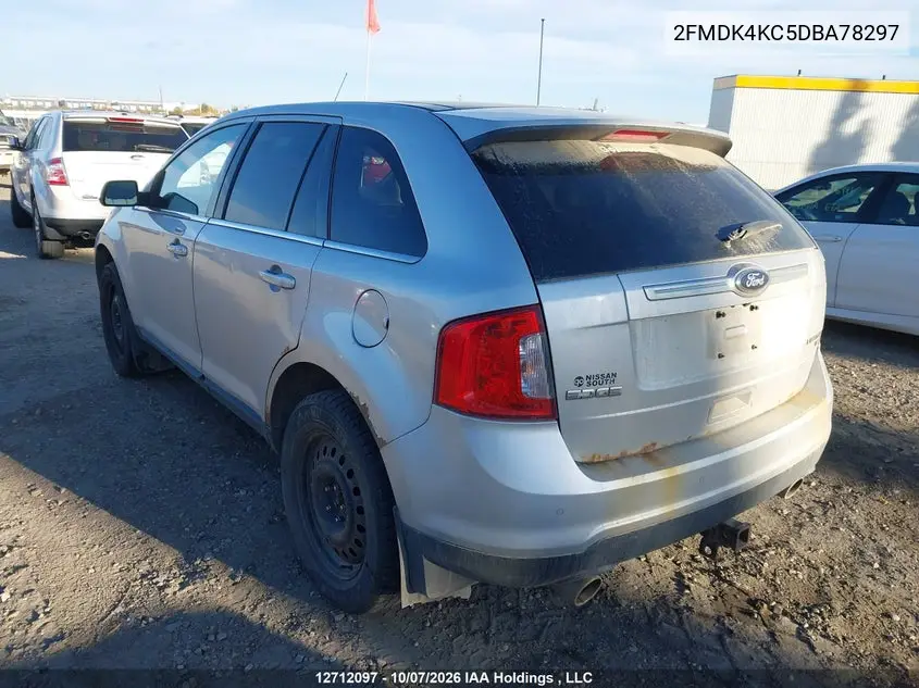 2013 FORD EDGE VIN 2FMDK4KC5DBA78297 — фото 3
