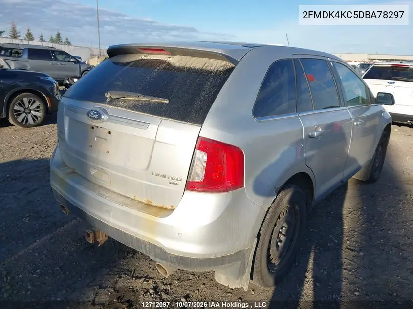 2013 FORD EDGE VIN 2FMDK4KC5DBA78297 — фото 4