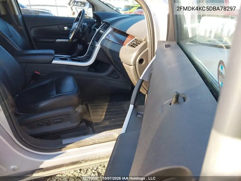 2013 FORD EDGE VIN 2FMDK4KC5DBA78297 — фото 5