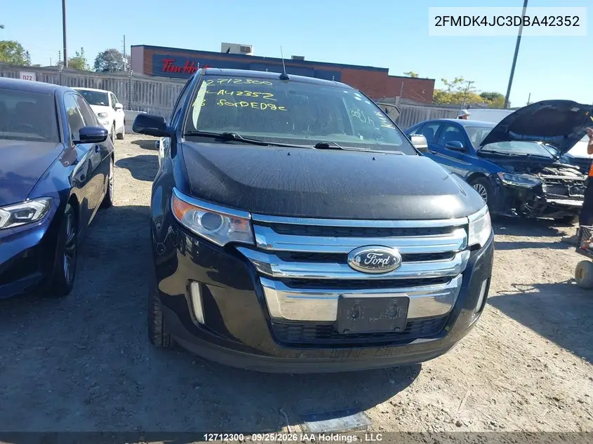 2013 FORD EDGE VIN 2FMDK4JC3DBA42352 — фото 12