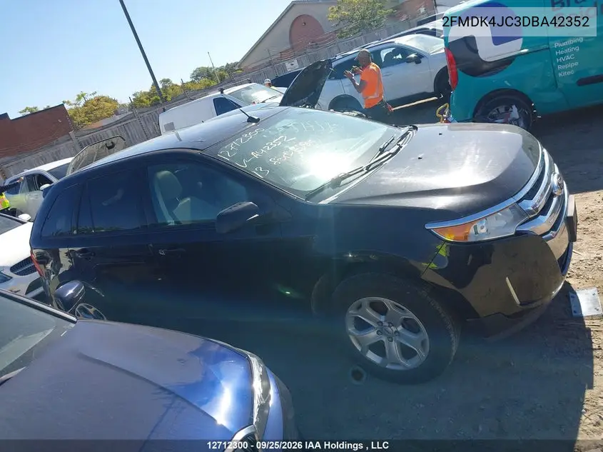 2013 FORD EDGE VIN 2FMDK4JC3DBA42352 — фото 13