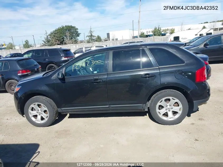 2013 FORD EDGE VIN 2FMDK4JC3DBA42352 — фото 14