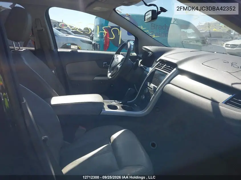 2013 FORD EDGE VIN 2FMDK4JC3DBA42352 — фото 5