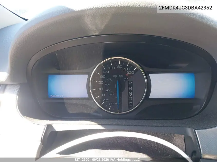 2013 FORD EDGE VIN 2FMDK4JC3DBA42352 — фото 7