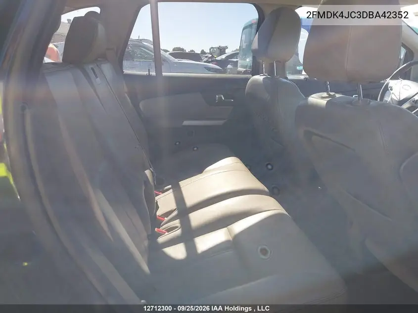 2013 FORD EDGE VIN 2FMDK4JC3DBA42352 — фото 8
