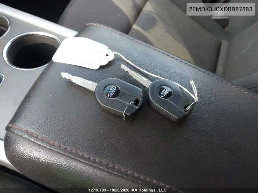2013 FORD EDGE VIN 2FMDK3JCXDBB87883 — фото 11