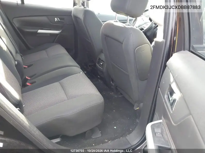 2013 FORD EDGE VIN 2FMDK3JCXDBB87883 — фото 8