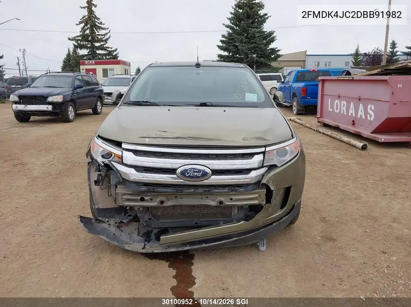 2013 FORD EDGE VIN 2FMDK4JC2DBB91982 — фото 12