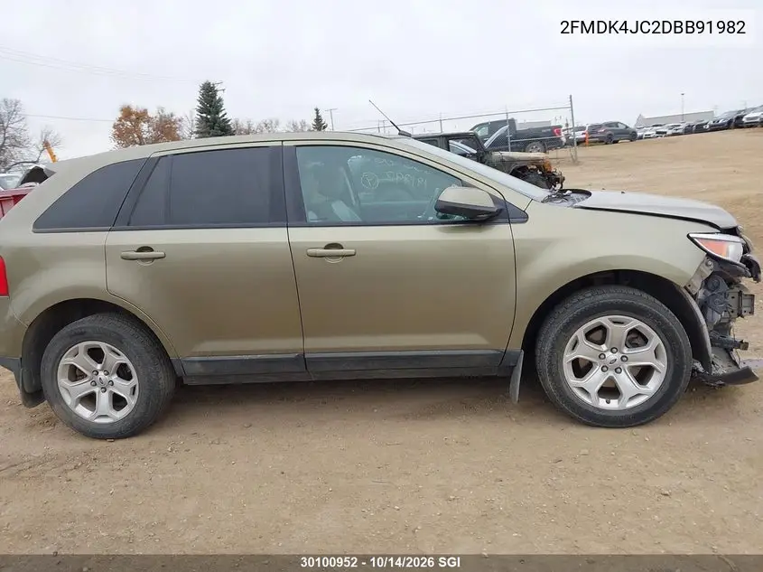 2013 FORD EDGE VIN 2FMDK4JC2DBB91982 — фото 13