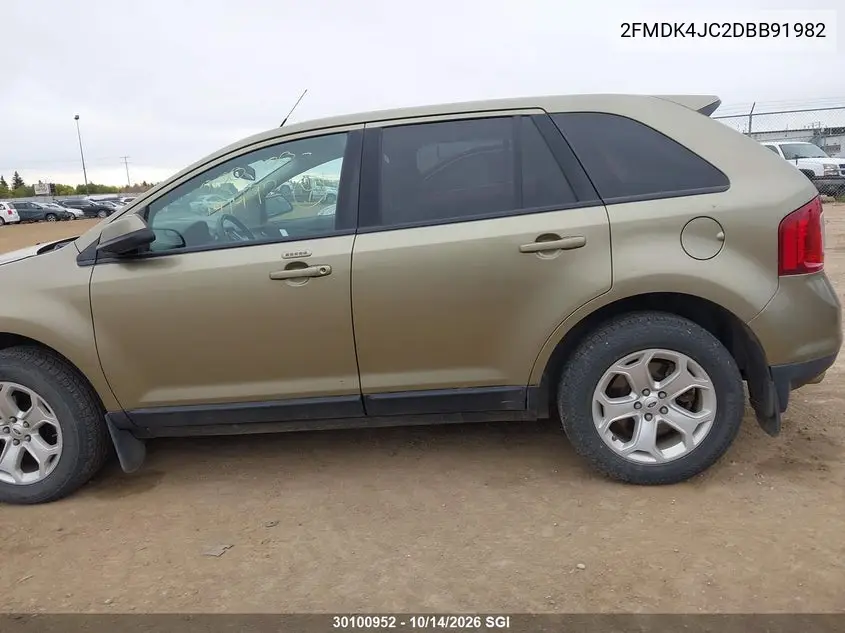 2013 FORD EDGE VIN 2FMDK4JC2DBB91982 — фото 14