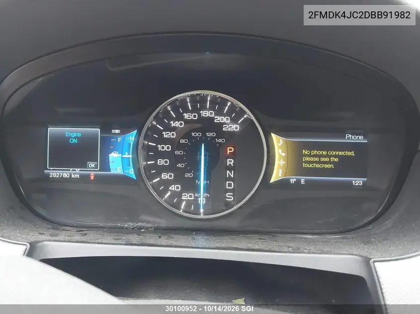 2013 FORD EDGE VIN 2FMDK4JC2DBB91982 — фото 15