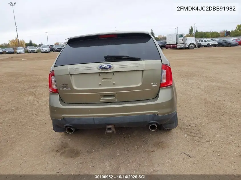 2013 FORD EDGE VIN 2FMDK4JC2DBB91982 — фото 16