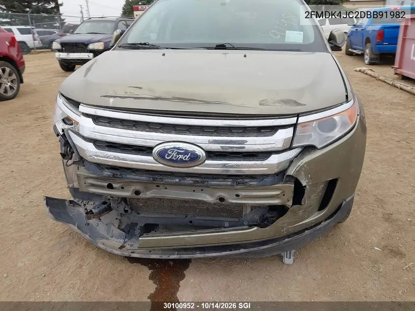 2013 FORD EDGE VIN 2FMDK4JC2DBB91982 — фото 6