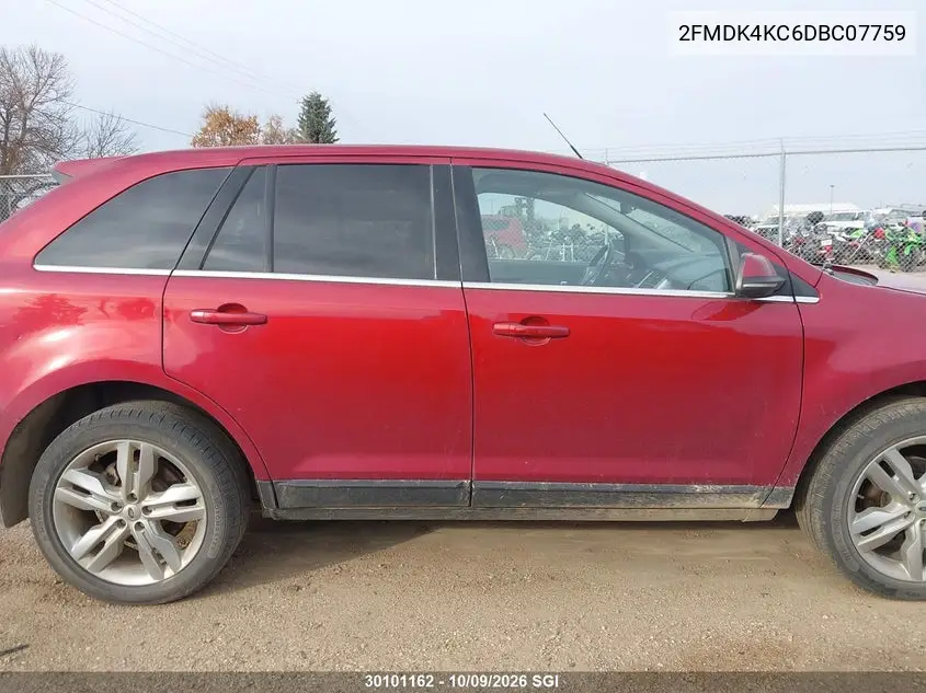 2013 FORD EDGE VIN 2FMDK4KC6DBC07759 — фото 13