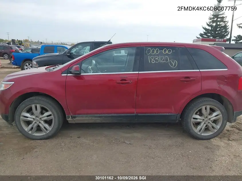 2013 FORD EDGE VIN 2FMDK4KC6DBC07759 — фото 14
