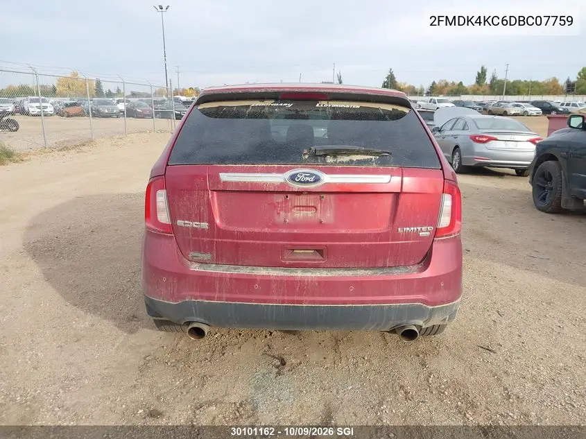 2013 FORD EDGE VIN 2FMDK4KC6DBC07759 — фото 16