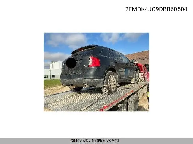 2013 FORD EDGE VIN 2FMDK4JC9DBB60504 — фото 2