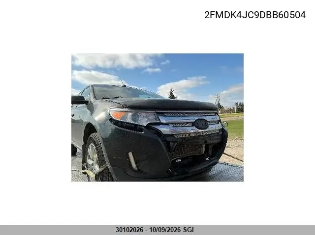 2013 FORD EDGE VIN 2FMDK4JC9DBB60504 — фото 3