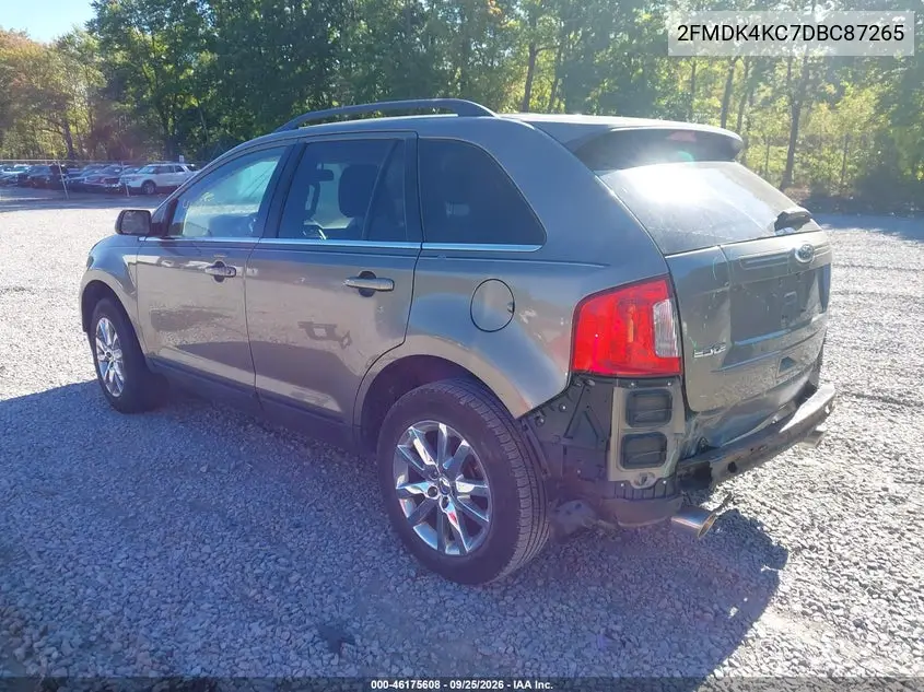 2013 FORD EDGE VIN 2FMDK4KC7DBC87265 — фото 3