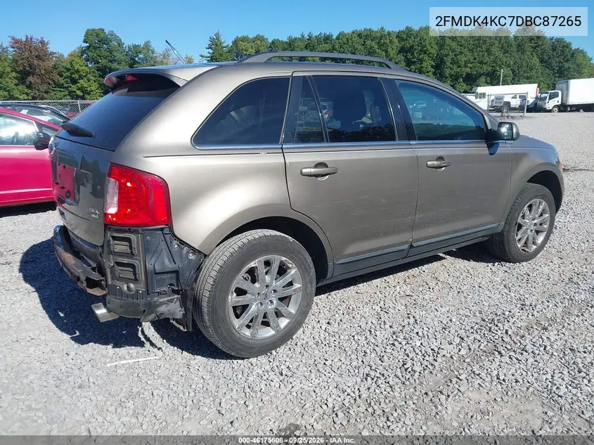 2013 FORD EDGE VIN 2FMDK4KC7DBC87265 — фото 4