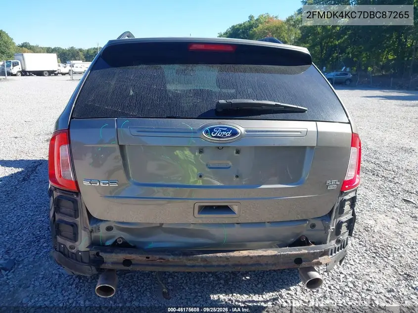 2013 FORD EDGE VIN 2FMDK4KC7DBC87265 — фото 6