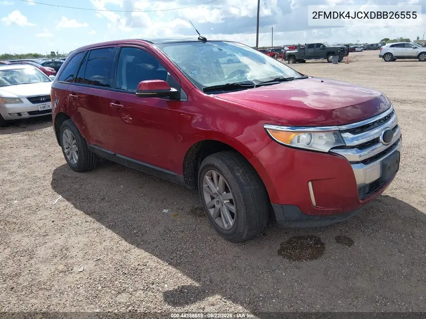 FORD EDGE 2013, VIN 2FMDK4JCXDBB26555
