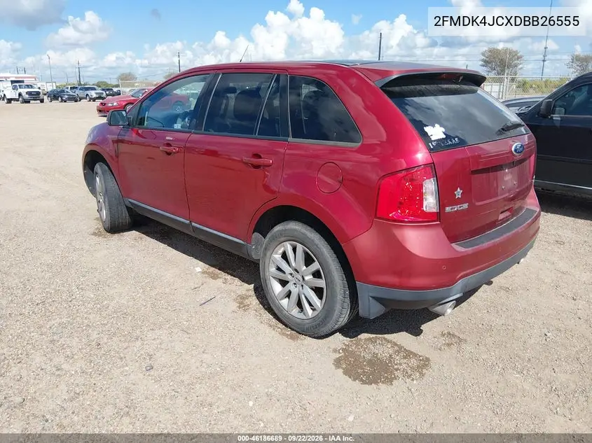 2013 FORD EDGE VIN 2FMDK4JCXDBB26555 — фото 3