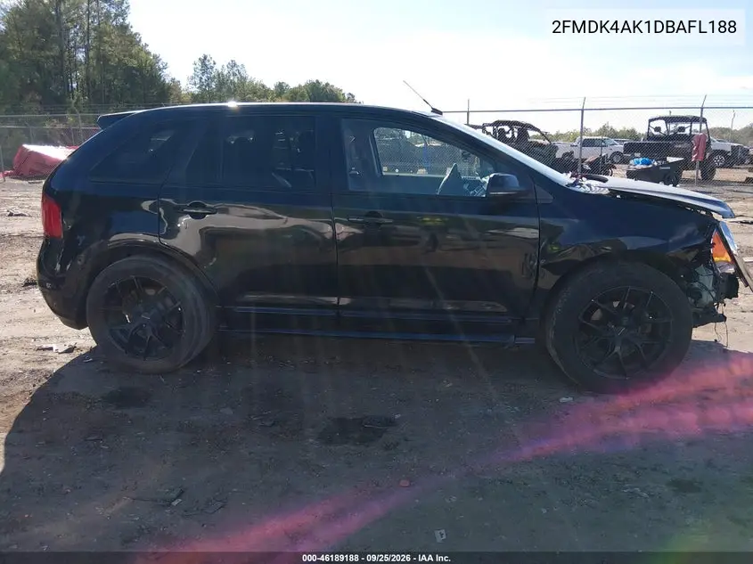 2013 FORD EDGE VIN 2FMDK4AK1DBAFL188 — фото 5