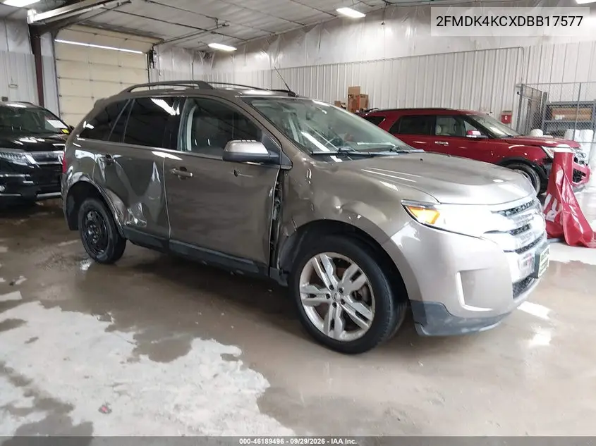 FORD EDGE 2013, VIN 2FMDK4KCXDBB17577