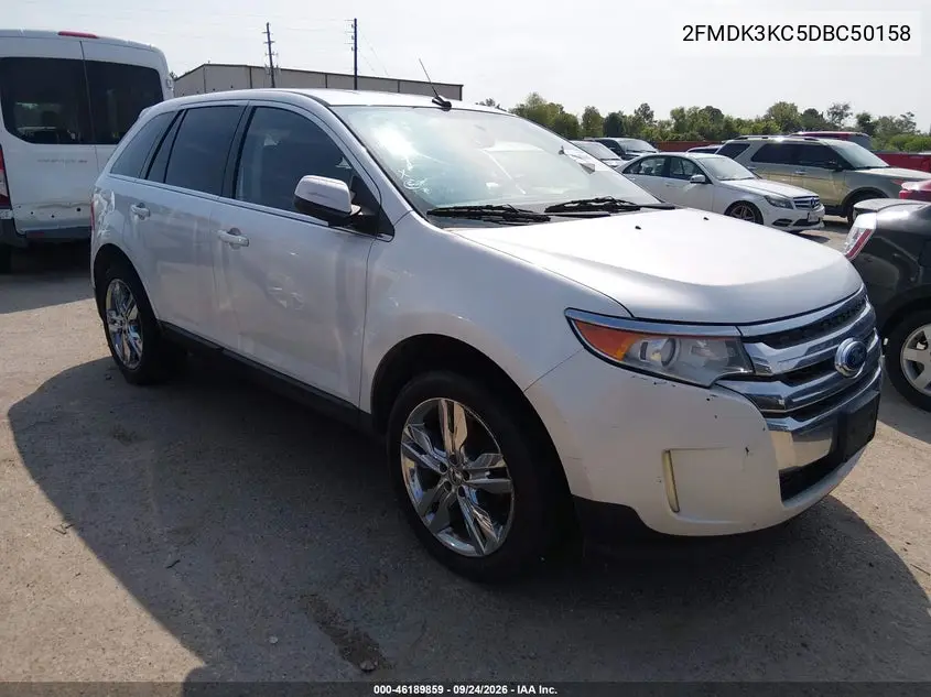 FORD EDGE 2013, VIN 2FMDK3KC5DBC50158