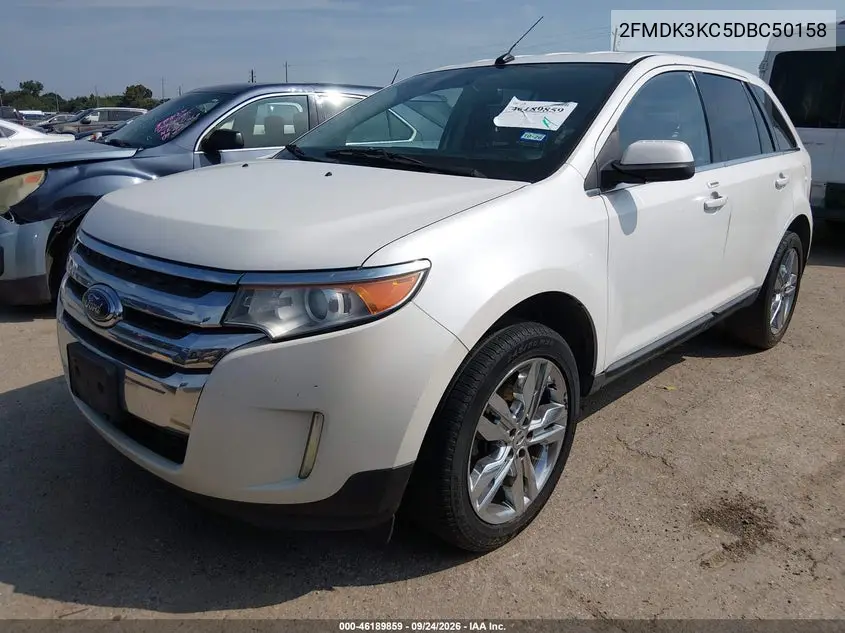 2013 FORD EDGE VIN 2FMDK3KC5DBC50158 — фото 2