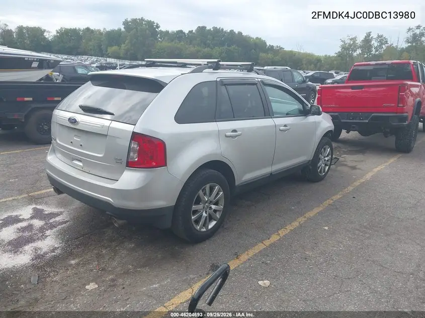 2013 FORD EDGE VIN 2FMDK4JC0DBC13980 — фото 4