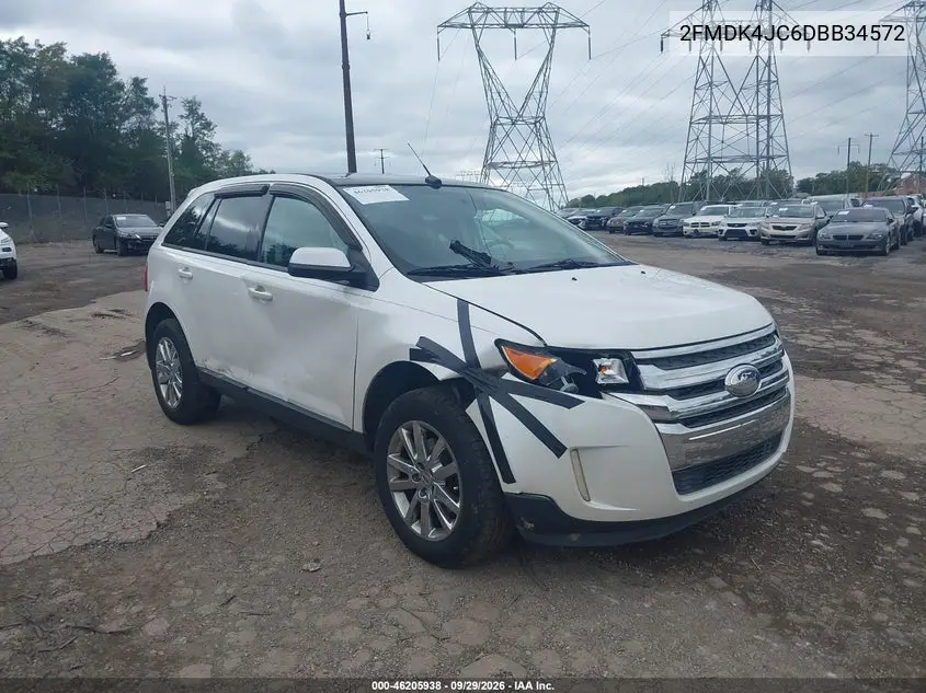 FORD EDGE 2013, VIN 2FMDK4JC6DBB34572