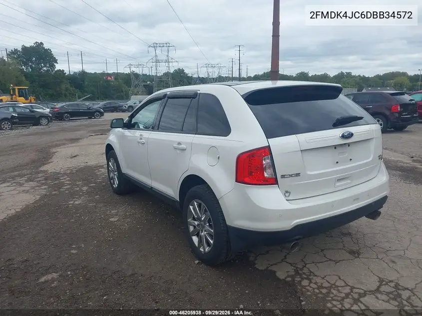 2013 FORD EDGE VIN 2FMDK4JC6DBB34572 — фото 3