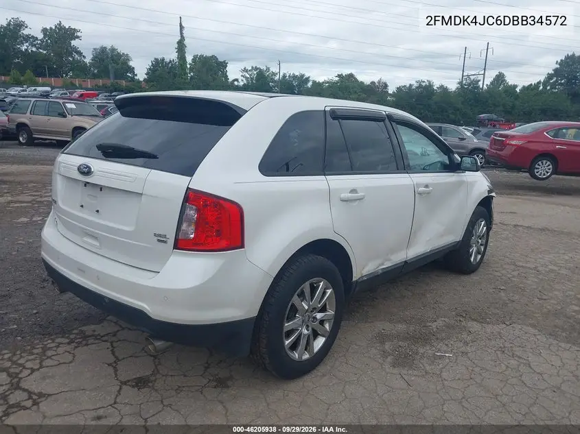 2013 FORD EDGE VIN 2FMDK4JC6DBB34572 — фото 4