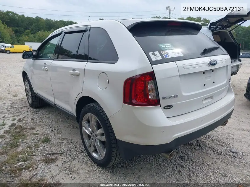 2013 FORD EDGE VIN 2FMDK4JC5DBA72131 — фото 3