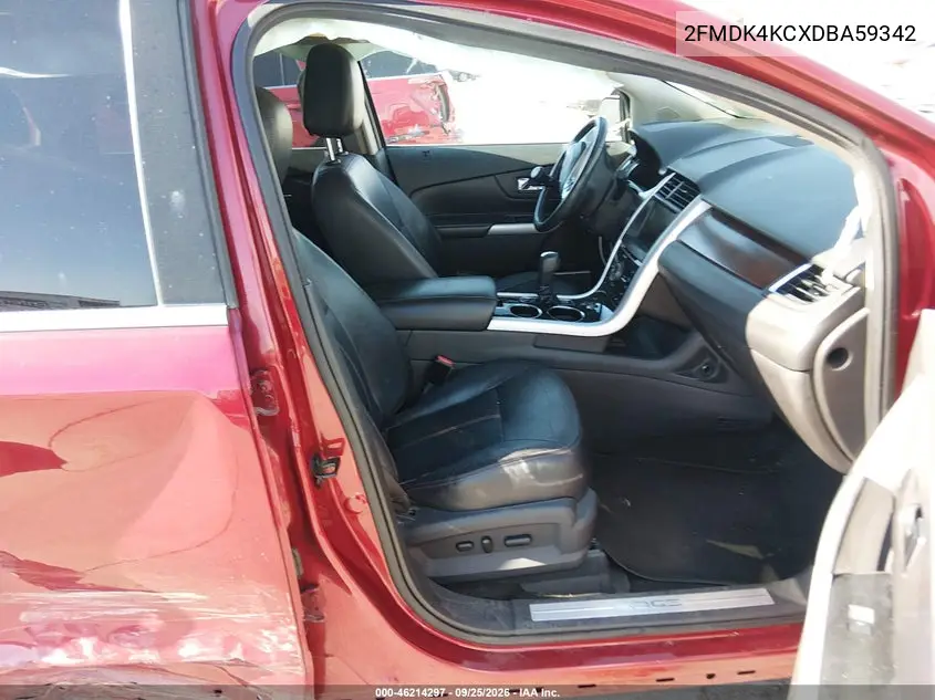 2013 FORD EDGE VIN 2FMDK4KCXDBA59342 — фото 5