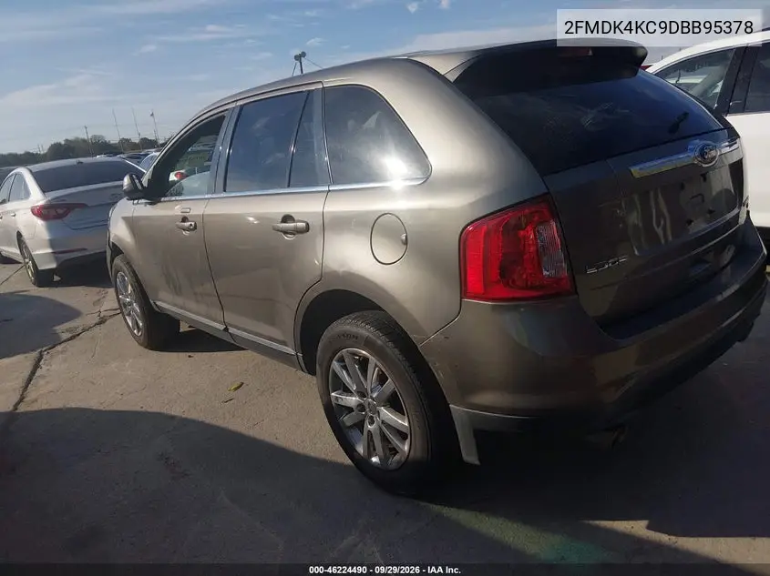 2013 FORD EDGE VIN 2FMDK4KC9DBB95378 — фото 3